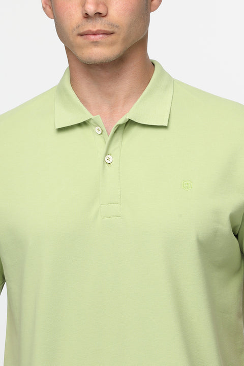 Polo Shirt Regular Fit Green