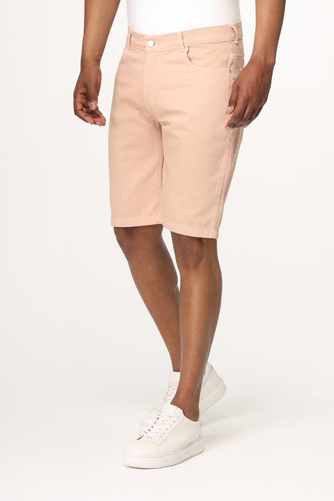 Regular Fit Jeans Short Orange