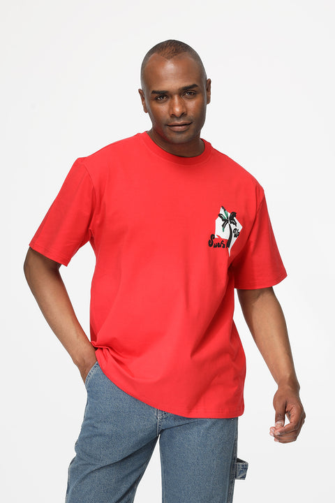 Relax Fit T-Shirt Red