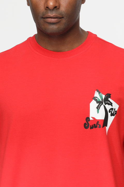 Relax Fit T-Shirt Red