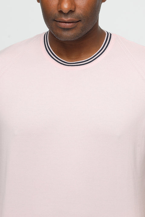 Regular Fit T-Shirt Knitted Rose