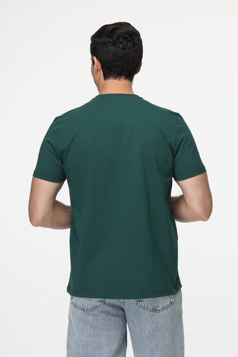 Regular Fit T-Shirt V Green