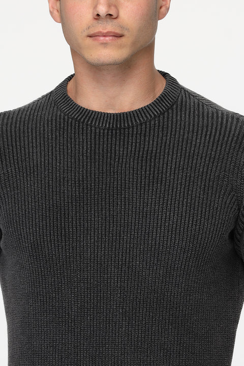 Relax Fit T-Shirt Knitted Gray