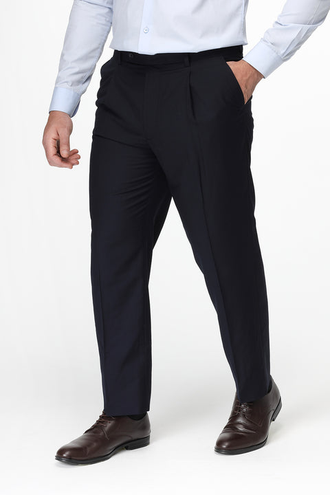Regular Fit Classic Pants Dark Blue