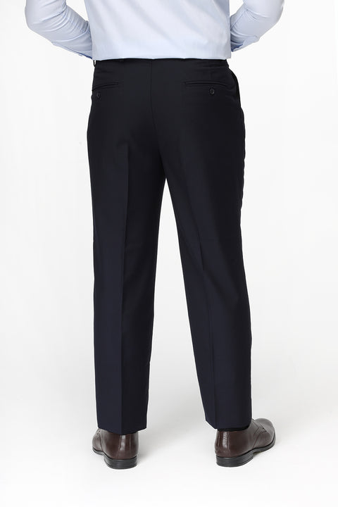 Regular Fit Classic Pants Dark Blue