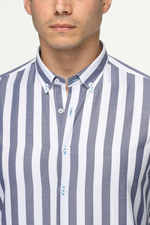 Slim Fit Shirt Blue