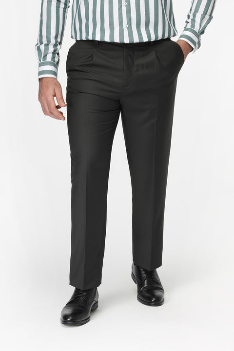 Regular Fit Classic Pants Green