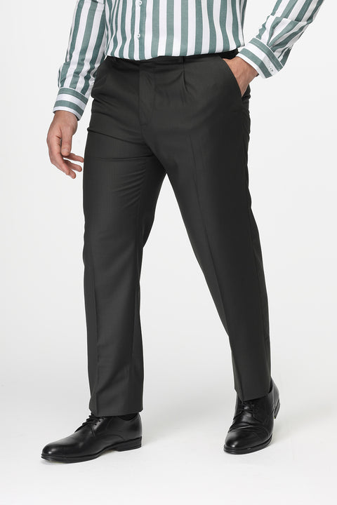 Regular Fit Classic Pants Green