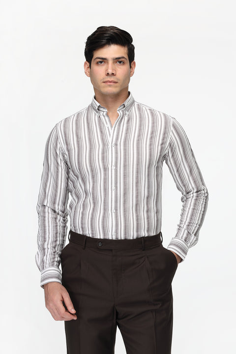 New Fit Shirt Brown
