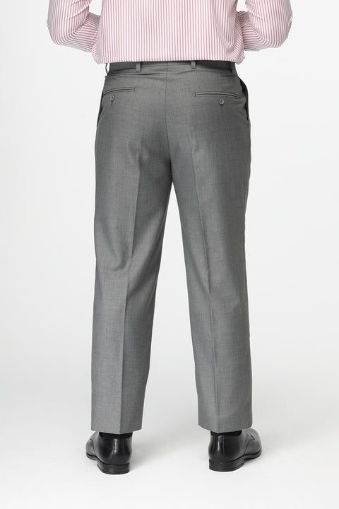 Regular Fit Classic Pants Gray