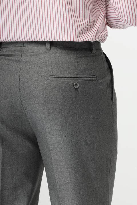 Regular Fit Classic Pants Gray