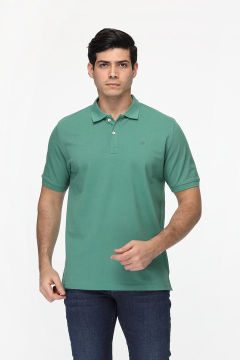 Polo Shirt Regular Fit Light Green