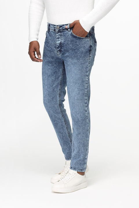 Slim Fit Trousers Jeans Light Blue