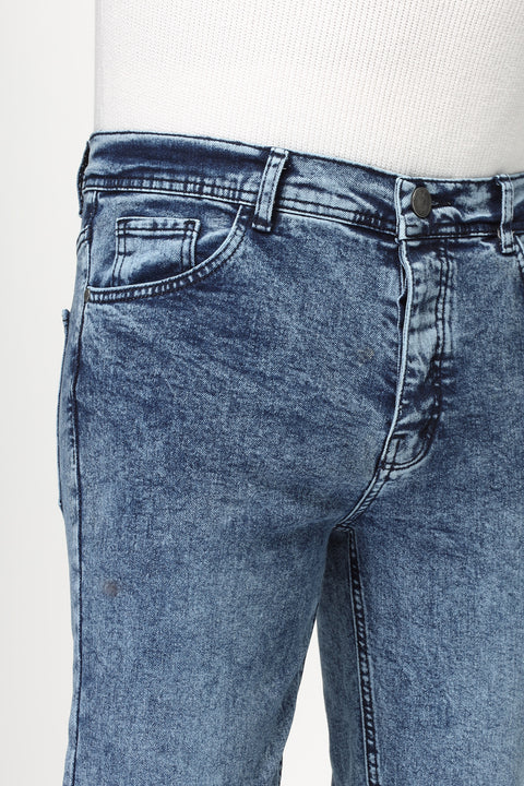 Slim Fit Trousers Jeans Light Blue
