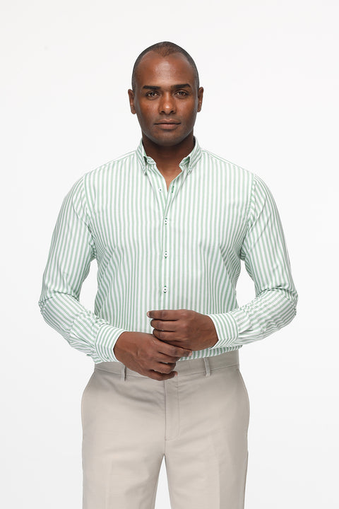 Slim Fit Shirt Light Green