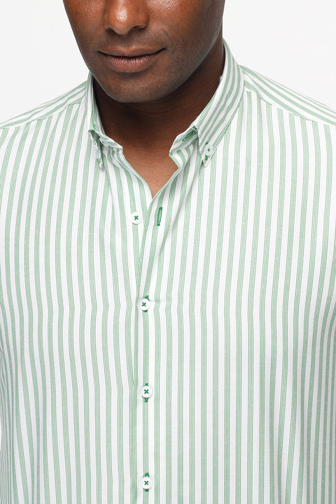 Slim Fit Shirt Light Green