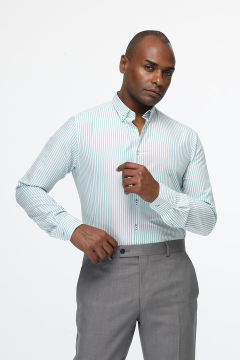 Slim Fit Shirt Light Green
