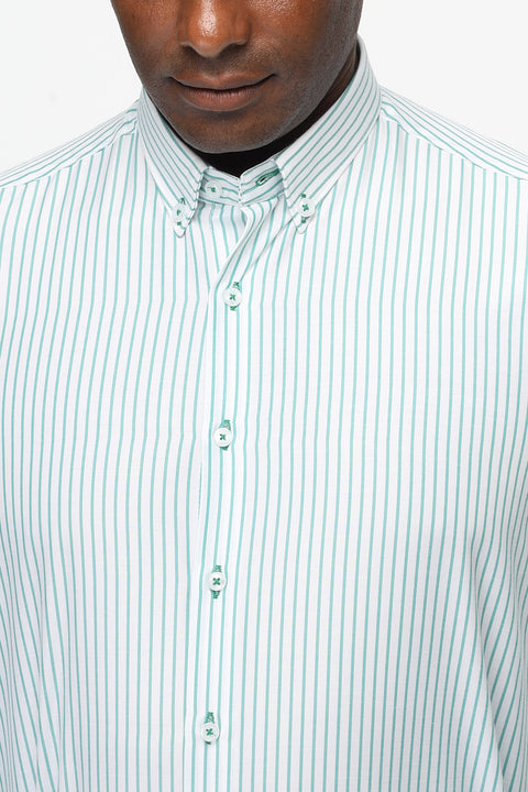 Slim Fit Shirt Light Green
