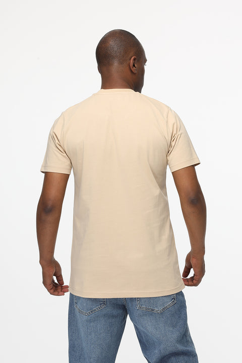 Regular Fit T-Shirt Beige