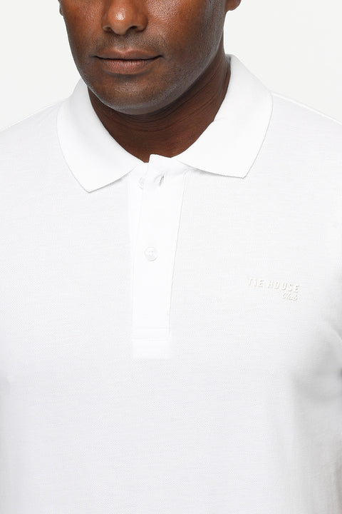 Polo Shirt Regular Fit White
