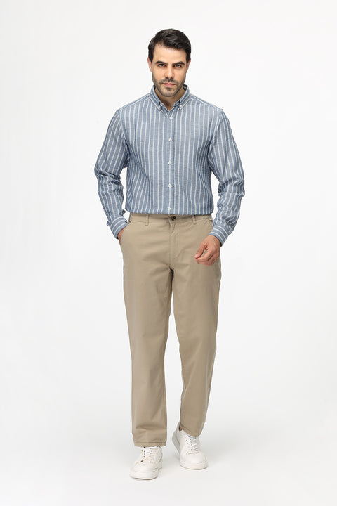 Slim Straight Chino Beige