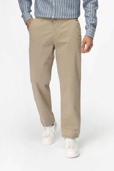 Slim Straight Chino Beige