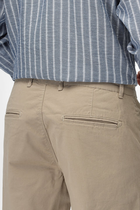 Slim Straight Chino Beige