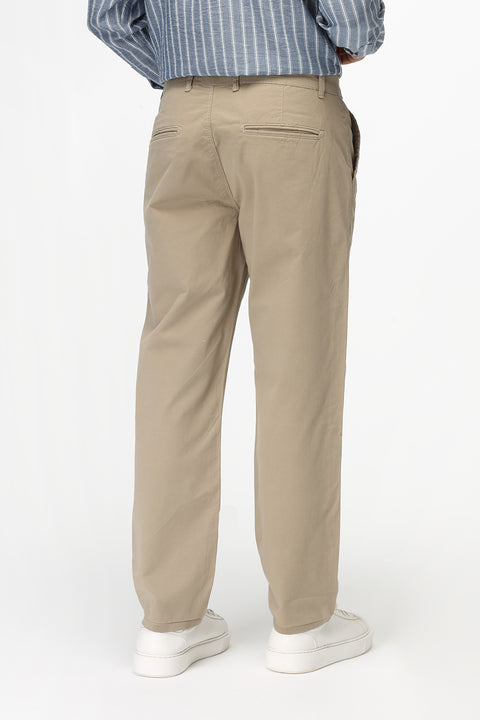 Slim Straight Chino Beige
