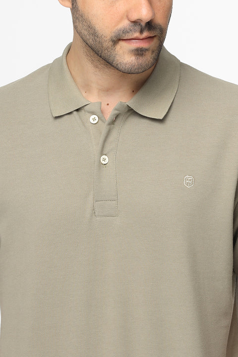 Polo Shirt Regular Fit Green