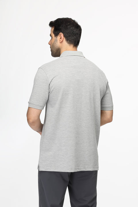 Polo Shirt Regular Fit Gray