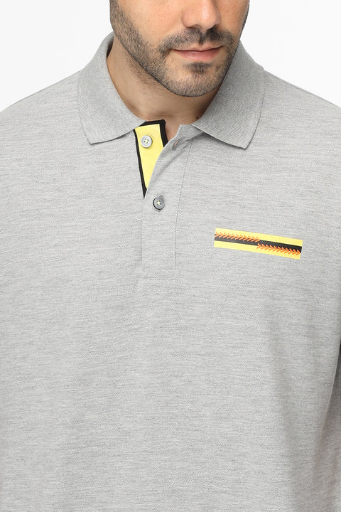Polo Shirt Regular Fit Gray