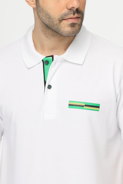 Polo Shirt Regular Fit White