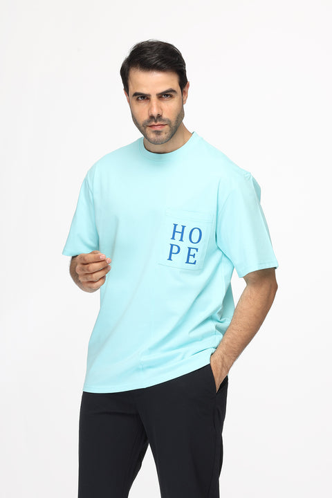 Relax Fit T-Shirt Turquoise