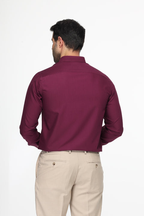 Classic Shirt Slim fit Maroon