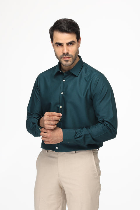 Classic Shirt Slim fit Green