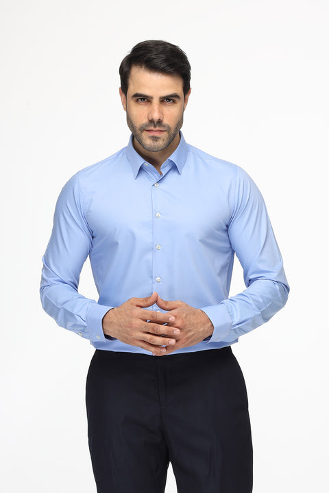 Classic Shirt Slim fit Light Blue