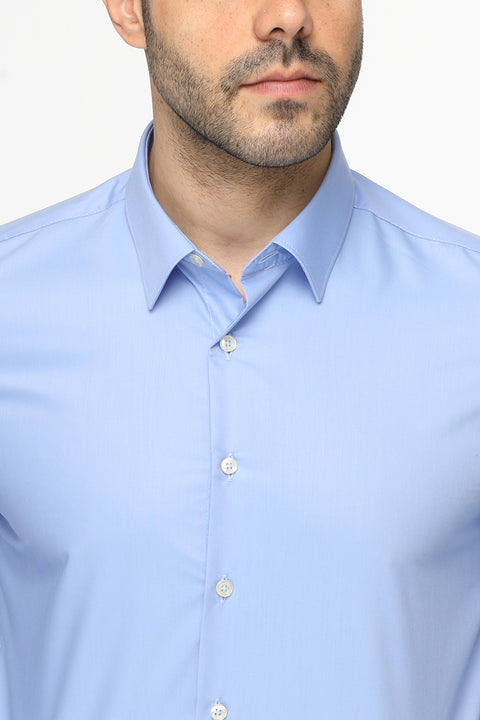 Classic Shirt Slim fit Light Blue