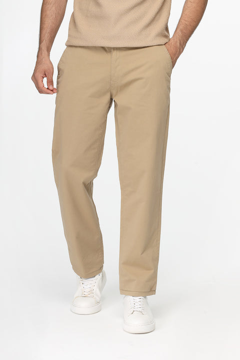 Slim Straight Chino Beige