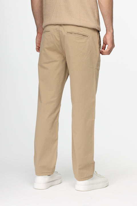 Slim Straight Chino Beige