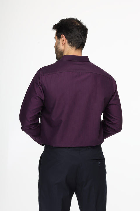 Classic Shirt Slim fit Dark Purple