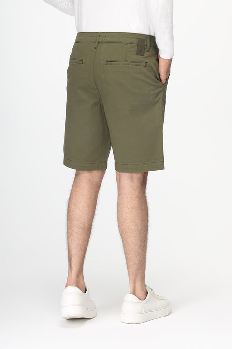Regular Fit Chino Short Green