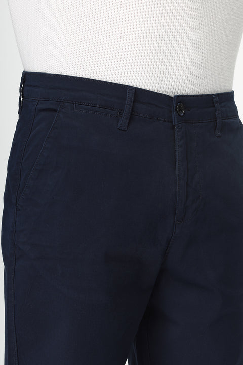 Regular Fit Chino Short Dark Blue