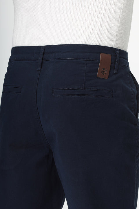 Regular Fit Chino Short Dark Blue