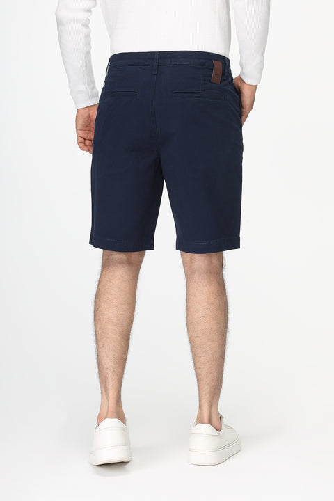Regular Fit Chino Short Dark Blue