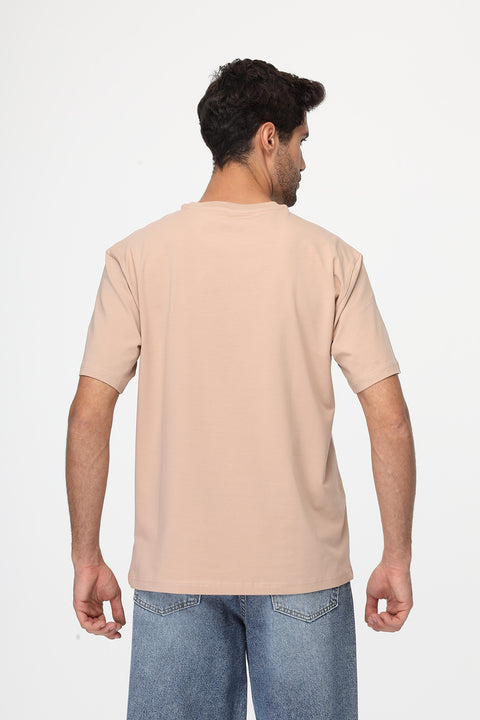 Relax Fit T-Shirt Beige