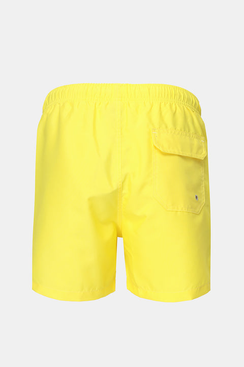 Regular Fit Swim Suit Yellow