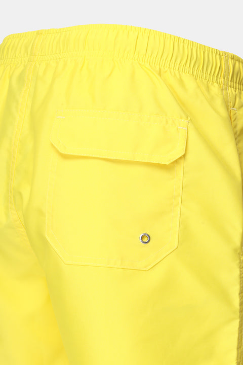 Regular Fit Swim Suit Yellow