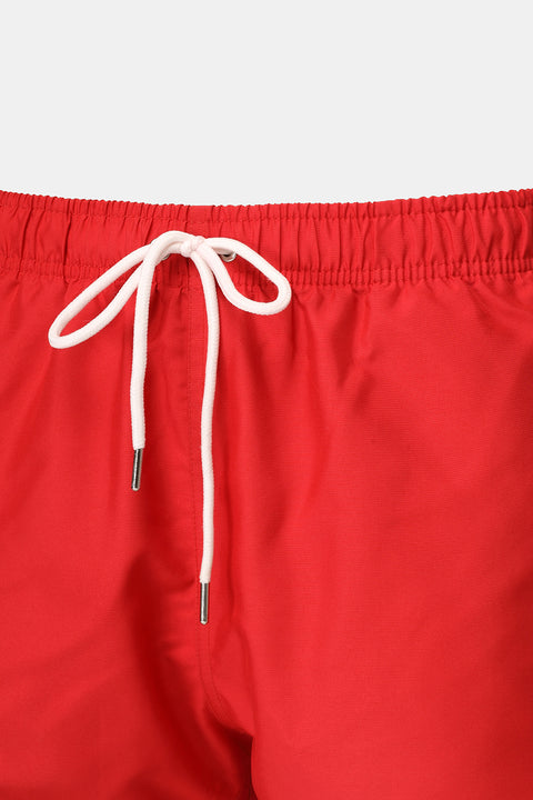 Regular Fit Swim Suit Red