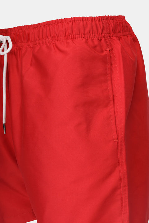 Regular Fit Swim Suit Red