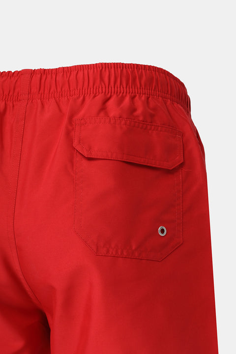 Regular Fit Swim Suit Red